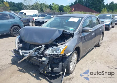 2015 Nissan Sentra Sl z USA, uszkodzony, nr VIN 3N1AB7APXFY355410
